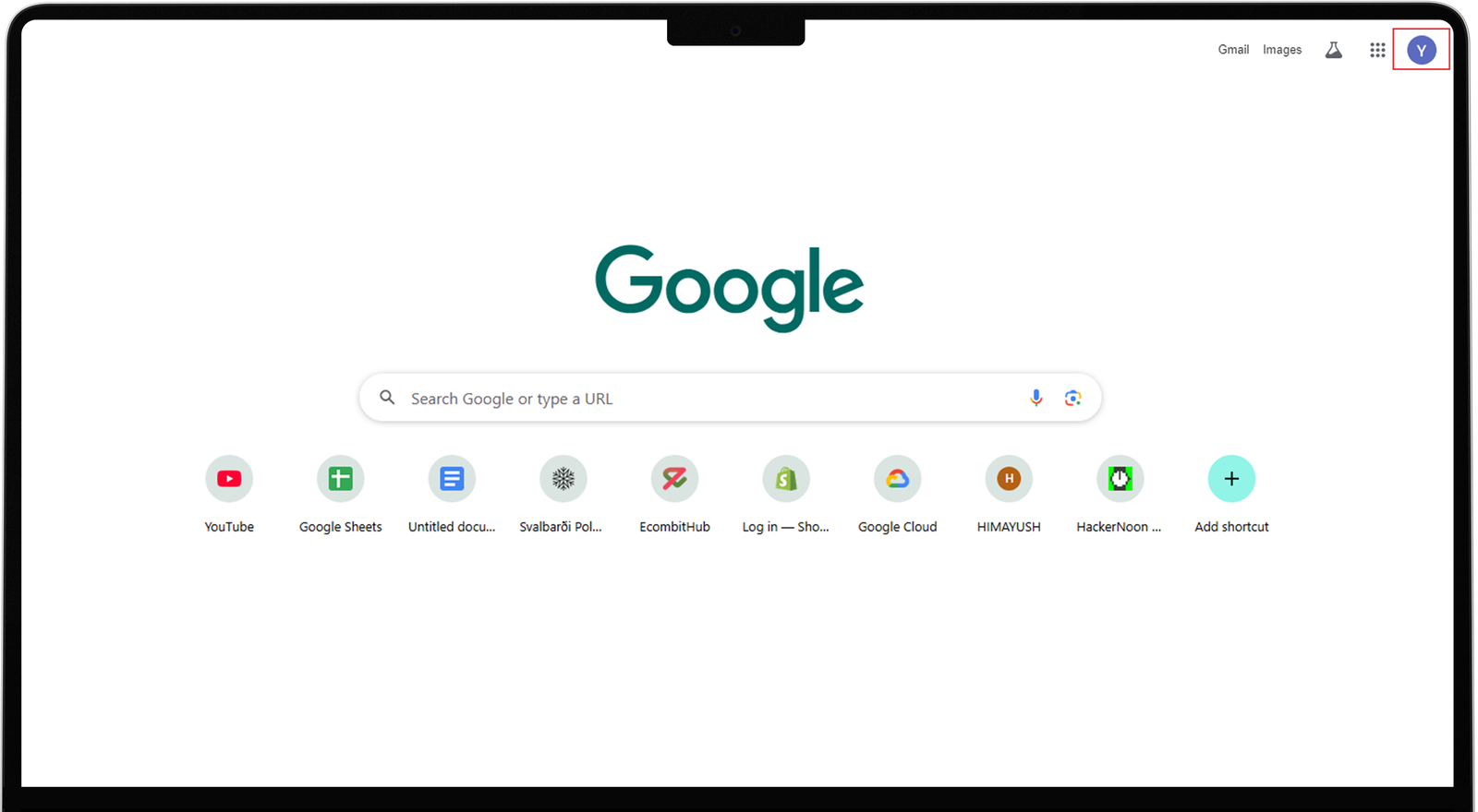 Open Google Chrome